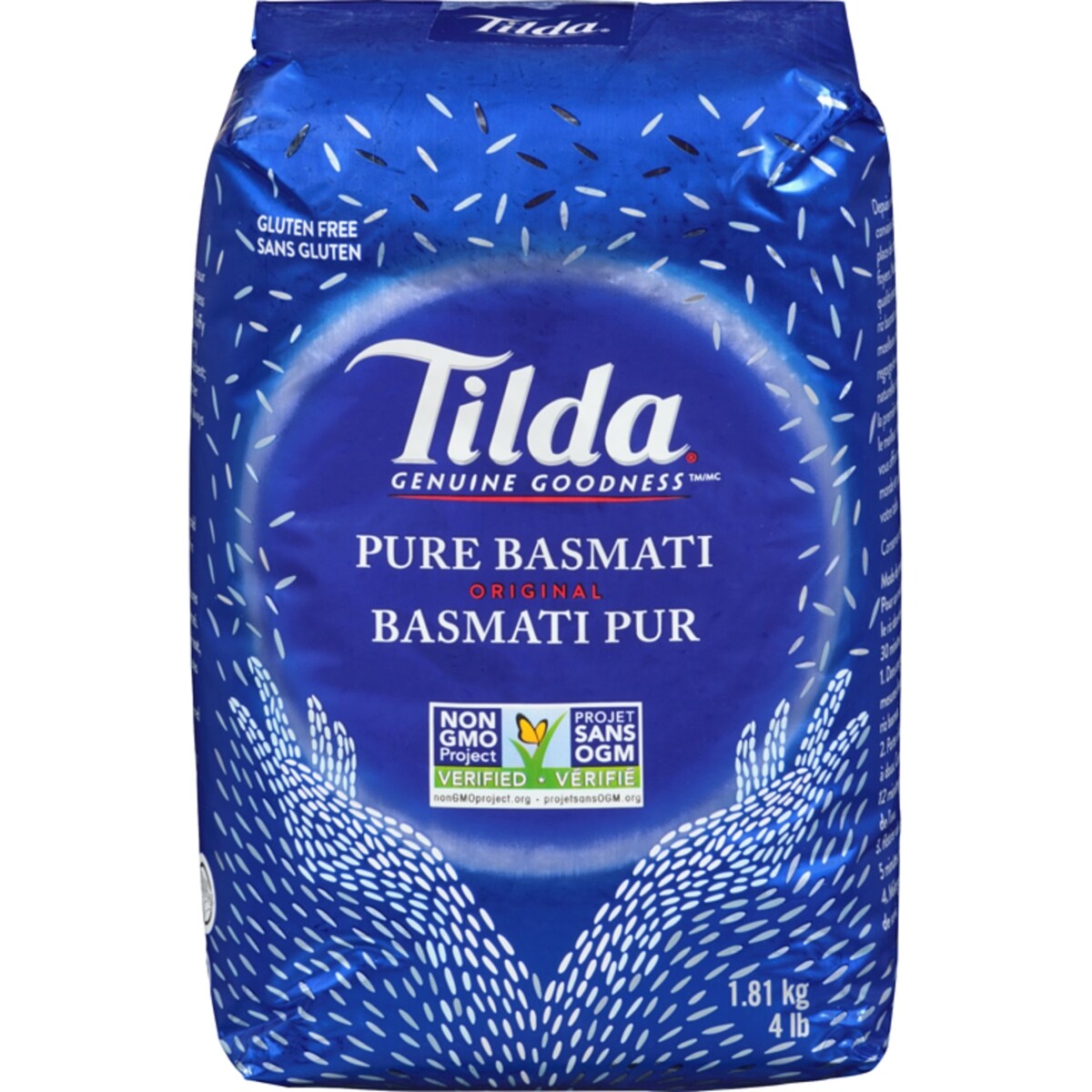 Pure Basmati Rice, Bag