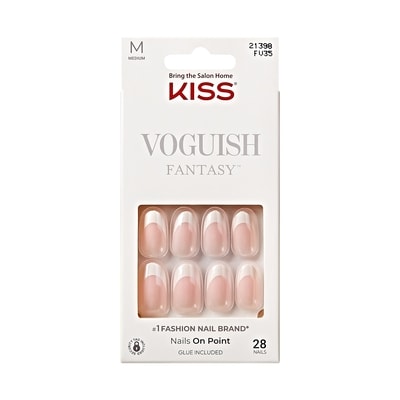 Voguish Fantasy - Golden Warmth, White, Oval, Medium, 24 Ct