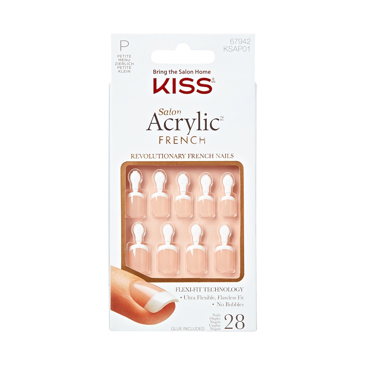 Kiss Kiss Salon Acrylic Petite - Crush Hour 1 ea MULTI