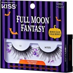 Halloween 'Full Moon Fantasy' False Eyelashes, Style 02 - Decorated 3