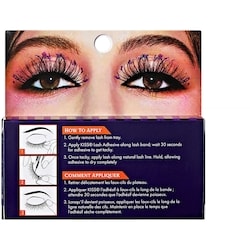 Halloween 'Full Moon Fantasy' False Eyelashes, Style 02 - Decorated 4