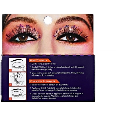 Halloween 'Full Moon Fantasy' False Eyelashes, Style 02 - Decorated 4
