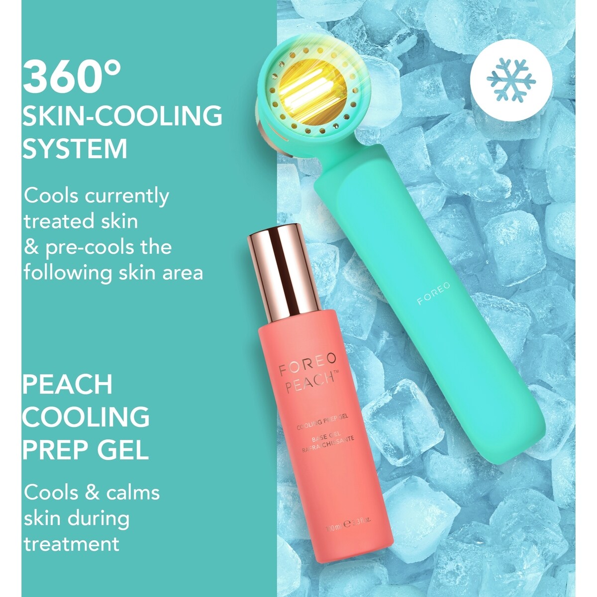 Foreo PEACH™ 2 Mint Advanced IPL Hair Removal Device | Shoppers