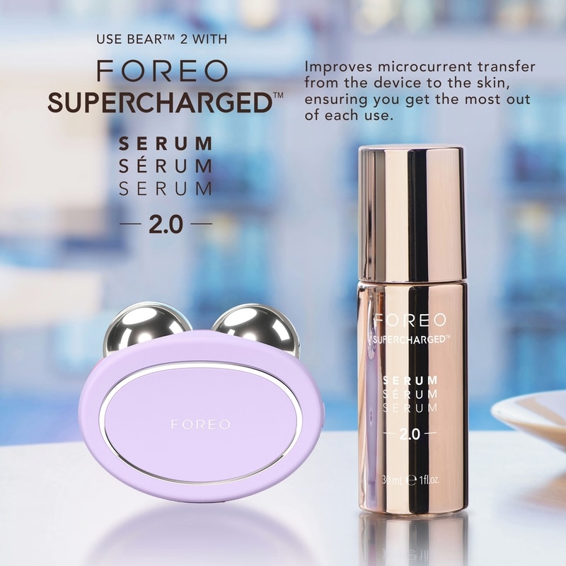 Foreo BEAR 2 Lavender Advanced Microcurrent Facial Toning Device