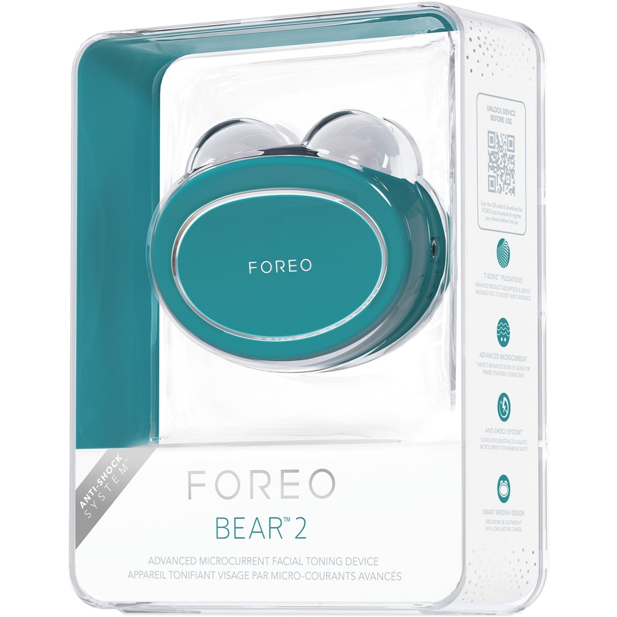 BEAR 2 Fuchsia Advanced Microcurrent Facial Toning Device