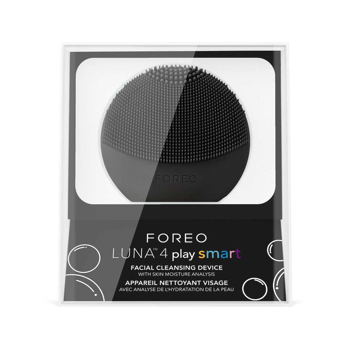 LUNA™ 4 play smart Facial Cleansing Brush in Midnight Magic