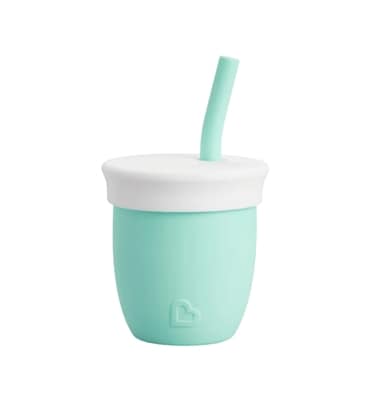 4oz C'est Silicone! Training Cup with Straw 1pk (Mint)