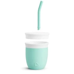 4oz C'est Silicone! Training Cup with Straw 1pk (Mint) 4