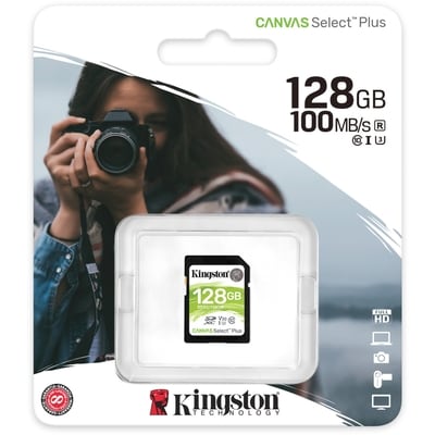 Carte mémoire SDXC Canvas Select Plus 128Go