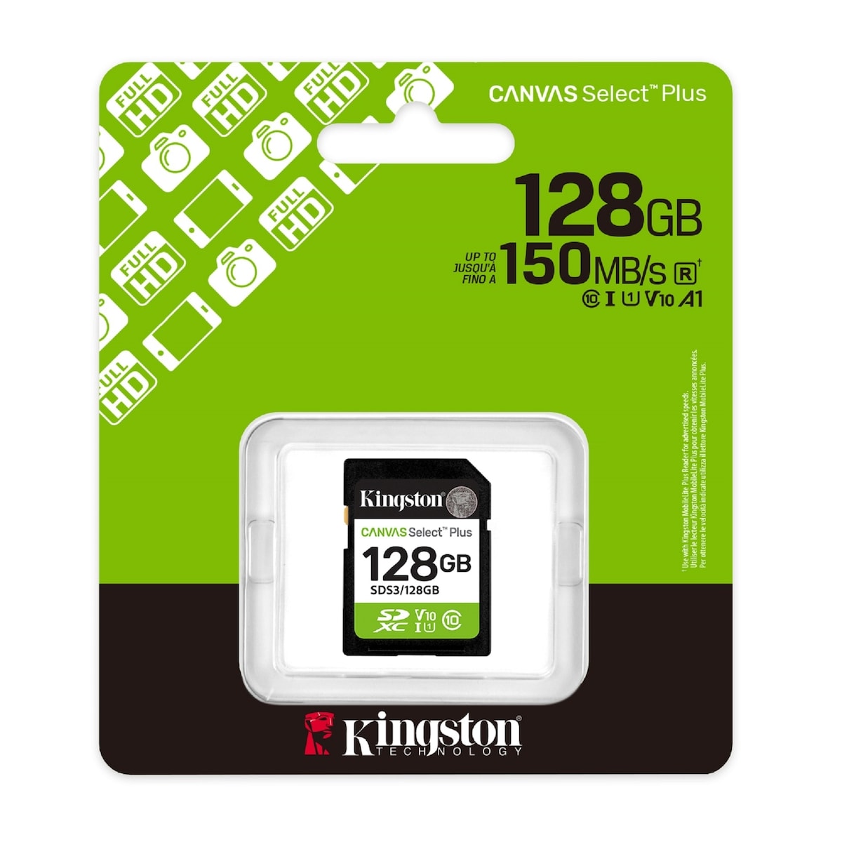 128Go Carte SD Canvas Select Plus G3