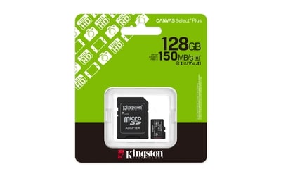 128GB microSDXC Canvas Select Plus G3 with SD Adapter