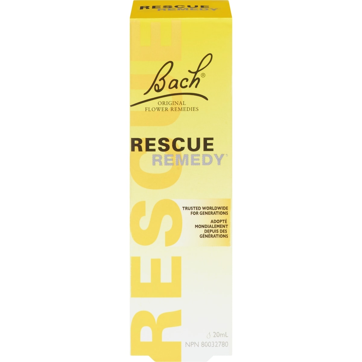 Bach Natural Homeopathic Stress Relief Drops 20 mL