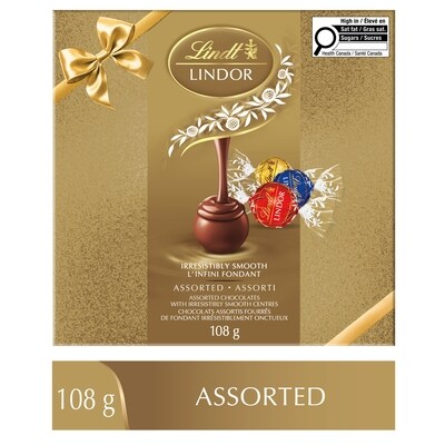 Assortiment de truffes au chocolat au lait et noir, boîte, 108 g 3