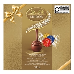 Assortiment de truffes au chocolat au lait et noir, boîte, 108 g 6