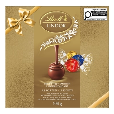 Assortiment de truffes au chocolat au lait et noir, boîte, 108 g 6