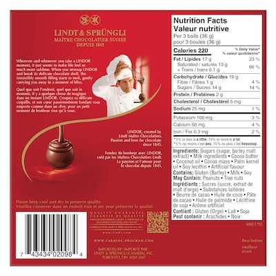 Milk Chocolate Truffles Box, 108g 2