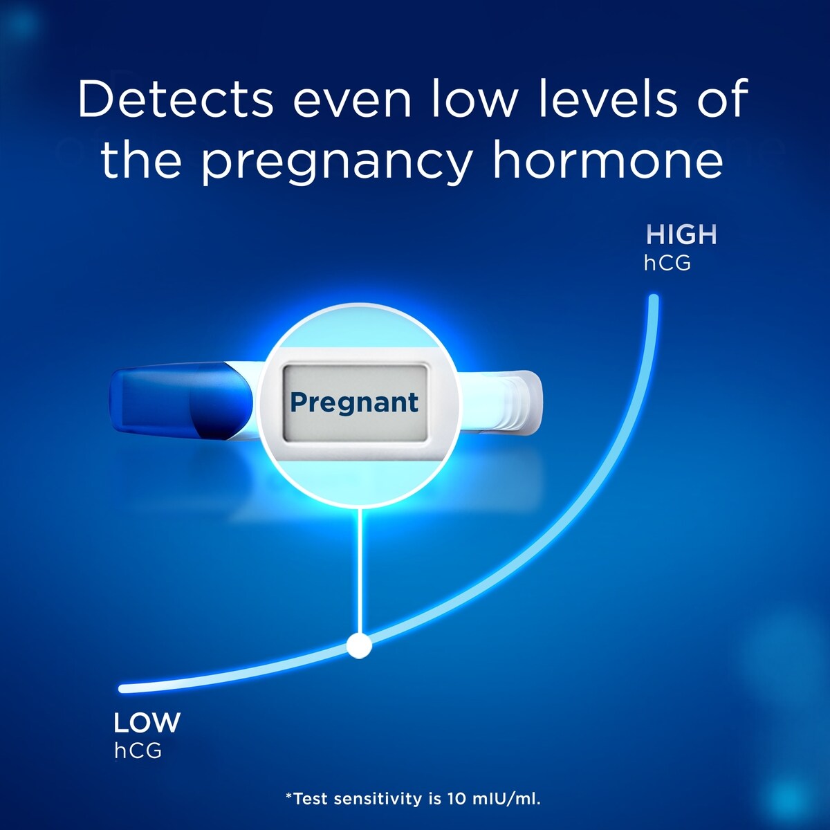 Kit de Test de grossesse Détection Ultra Précoce Numérique, détection précoce à domicile de la grossesse, 1 test