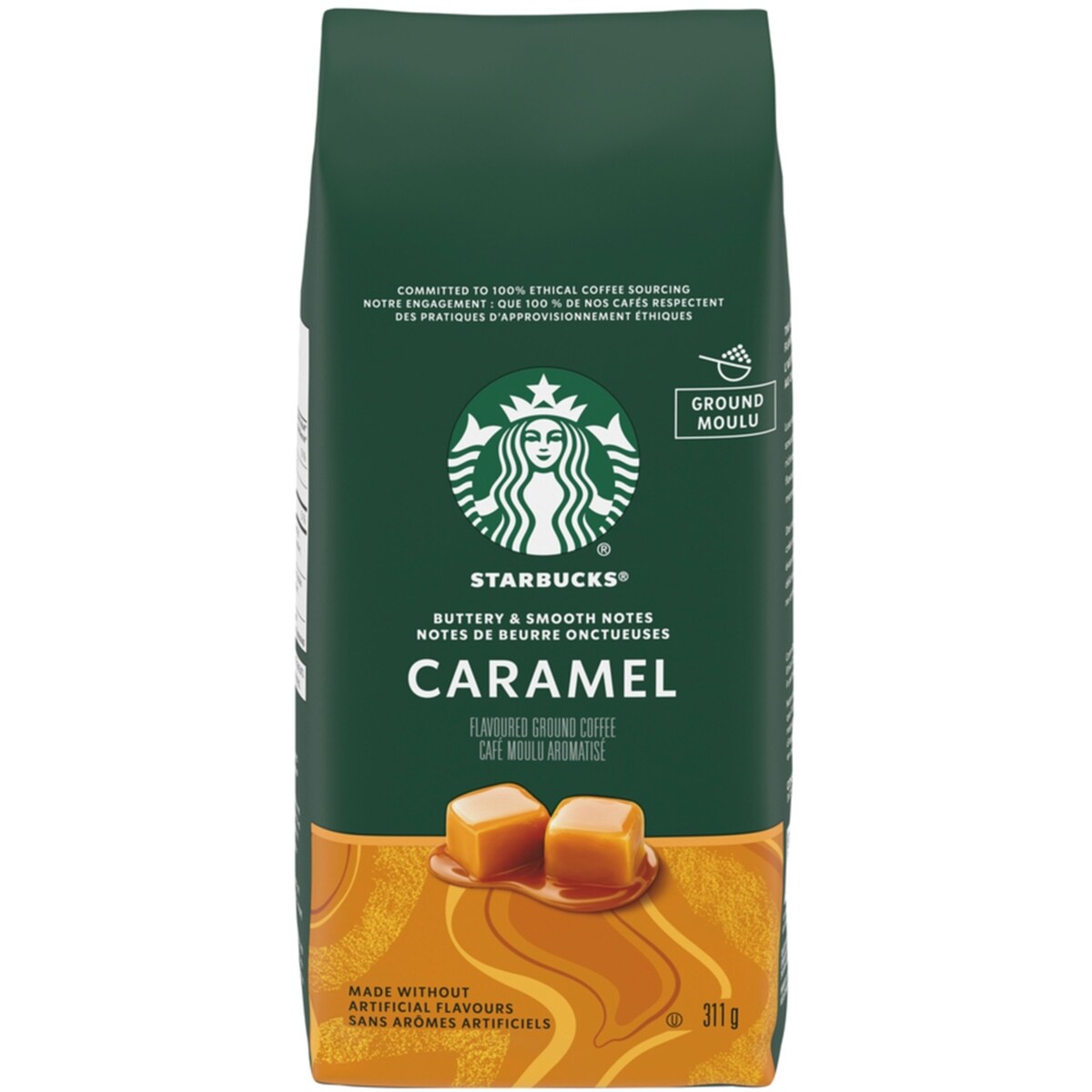 Caramel Flavoured Ground Coffee Bag