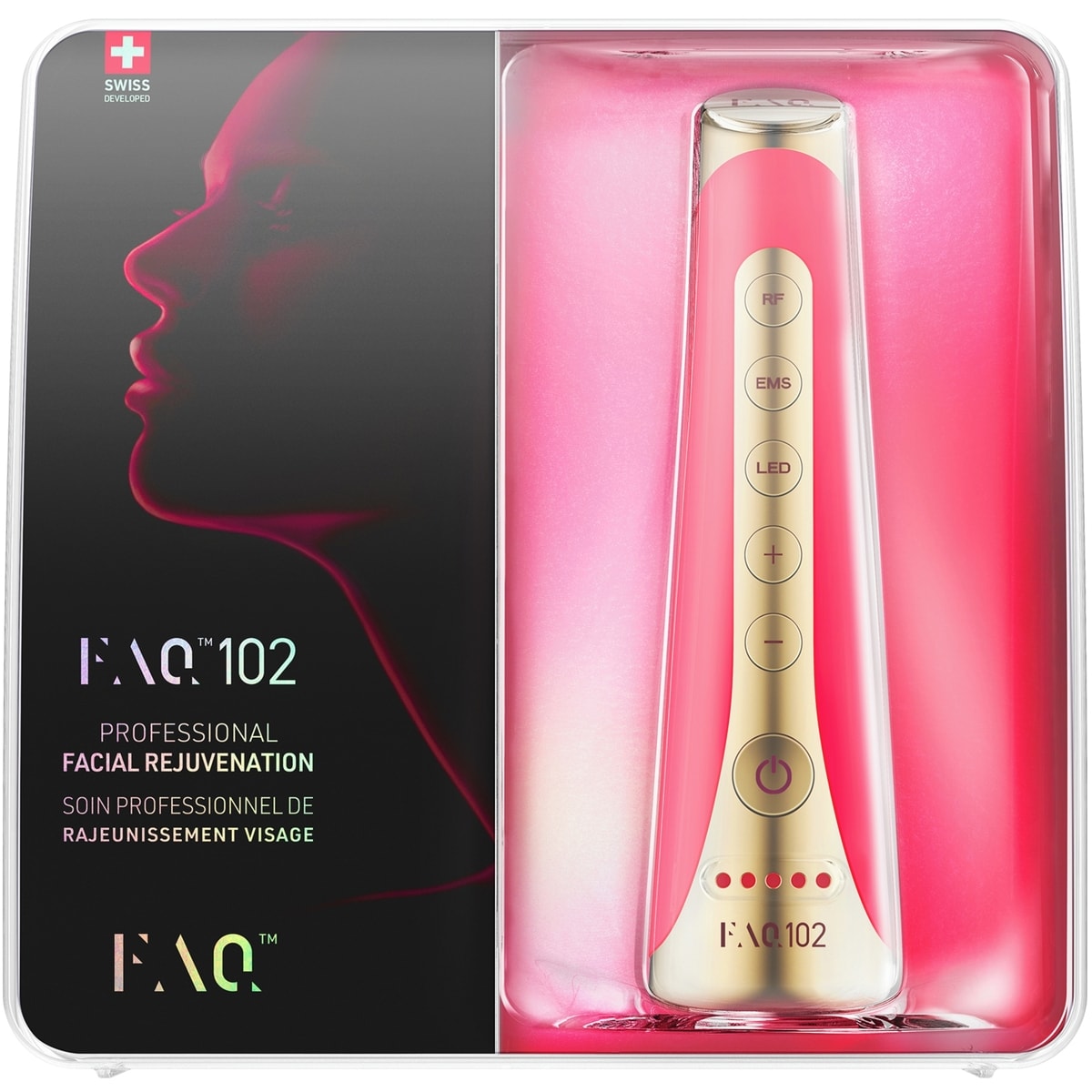FAQ™ 102 Professional Radiofrequency, EMS and LED Facial Rejuvenation