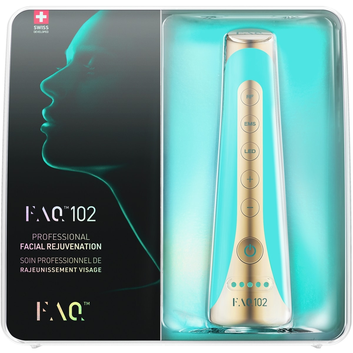 FAQ™ 102 Professional Radiofrequency, EMS and LED Facial Rejuvenation