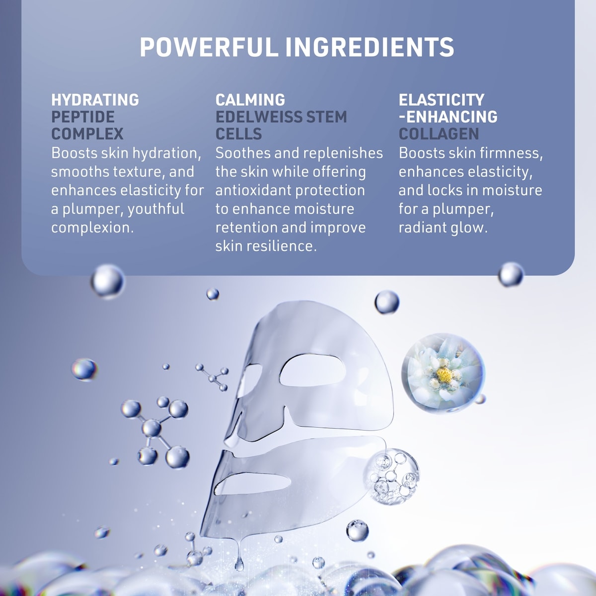 FAQ™ Hydrogel Face Masks for Glass Skin 5 Pack