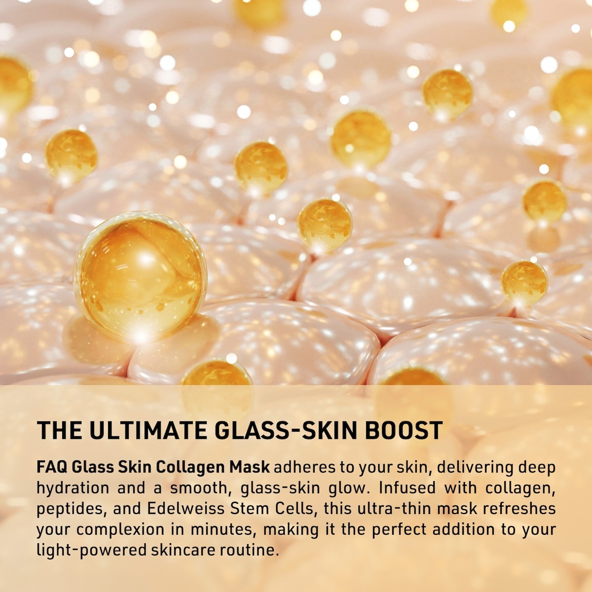 FAQ™ Hydrogel Face Masks for Glass Skin 5 Pack