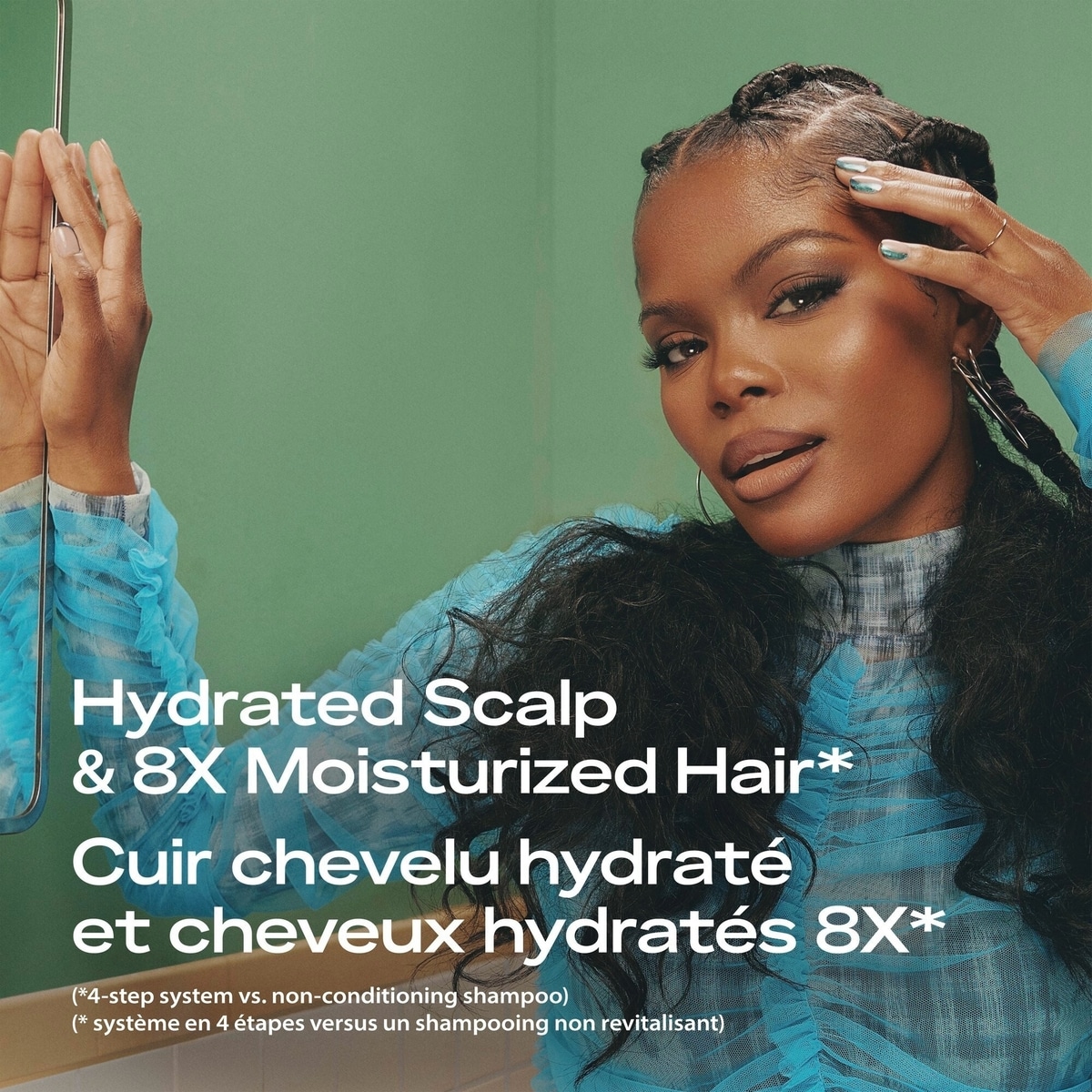 Shampooing Hydratation du Cuir Chevelu SheaMoisture Beurre d'Aloès avec vitamine B3 pour un cuir chevelu hydraté et des cheveux plus forts et hydratés