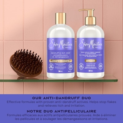 Shampooing au Vinaigre de Cidre & Acide Salicylique Antipelliculaire Élimine les résidus et favorise un cuir chevelu plus sain, 384mL 4