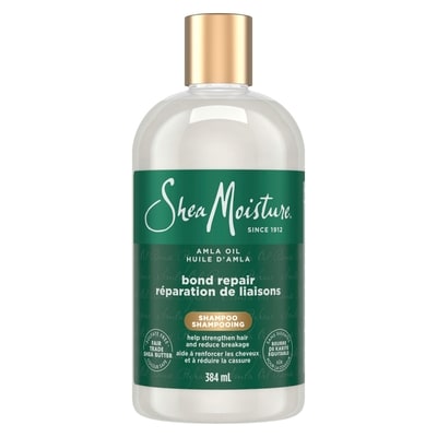 SheaMoisture Amla Oil Bond Repair Shampoo with Restorative Hydroplex Infusion to Strengthen Hair, 384 ML