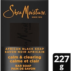 Sheamoisture Bar Soap Soothing And Clarifying Bar Soap African Black Soap With 24H Nutrients For Healthy, Glowing Skin, 227G 2