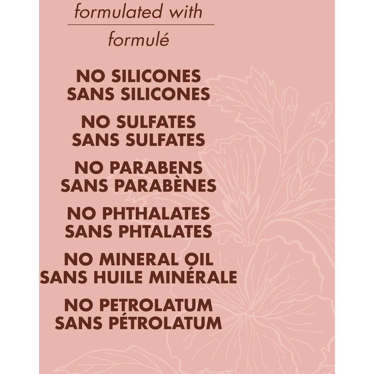 Mousse Rehausse-Boucles sans frisottis pour cheveux bouclés Noix de Coco et Hibiscus avec protéine de soie et huile de margousier