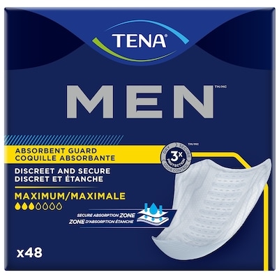 Incontinence Guards for Men, Moderate Absorbency