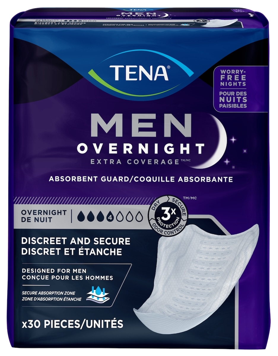 Tena Men Overnight Guard 30
