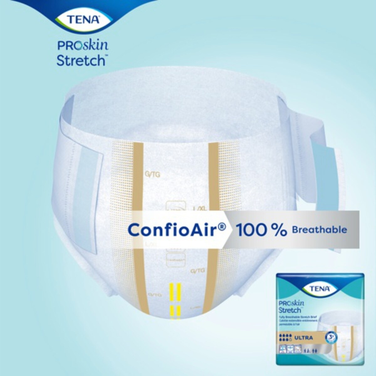 Culotte réglable, absorption ultra,  Régulier/moyen, Beige