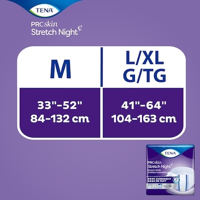 PROskin Stretch Night Brief M, 12 count 6