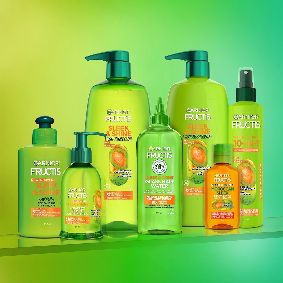 Fructis Sleek & Shine sans rinçage