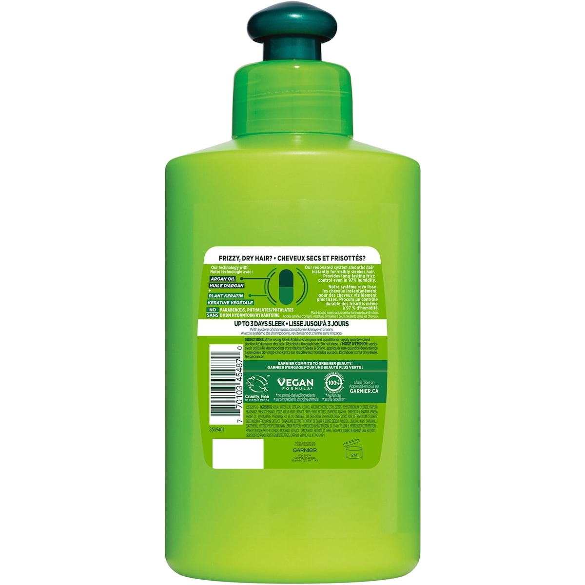 Fructis Sleek & Shine sans rinçage
