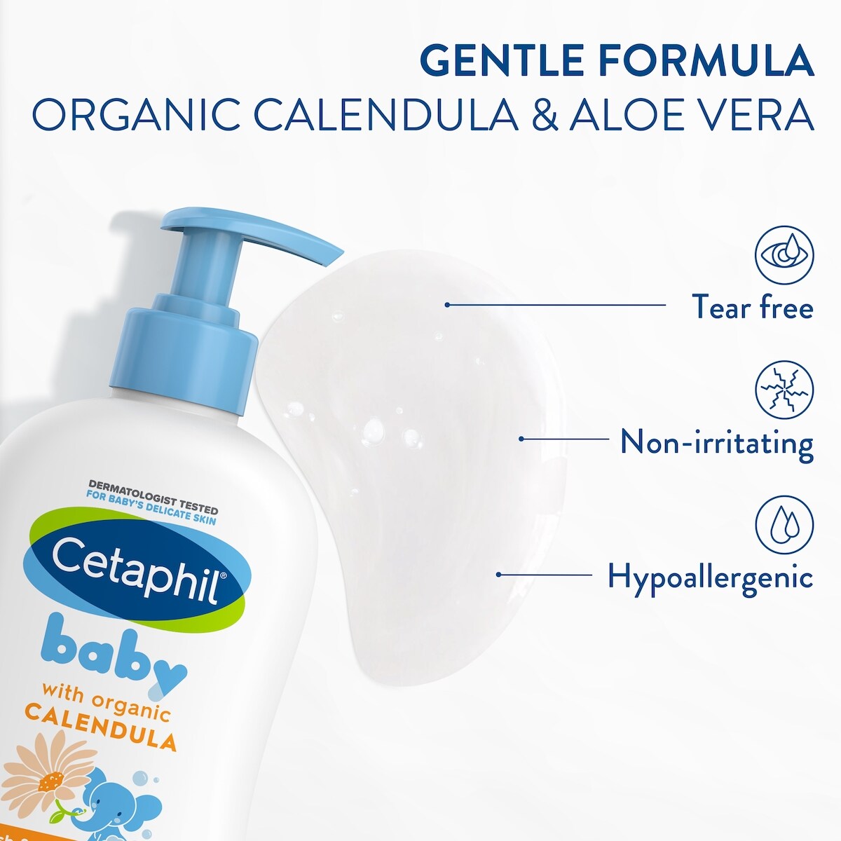 Gel nettoyant et shampooing