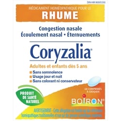 Coryzalia pour les symptômes du rhume 1