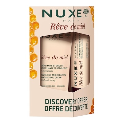 DUO Rêve de Miel Lip Balm Stick & Hand Cream