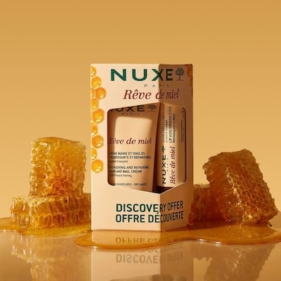 DUO Rêve de Miel Lip Balm Stick & Hand Cream 2