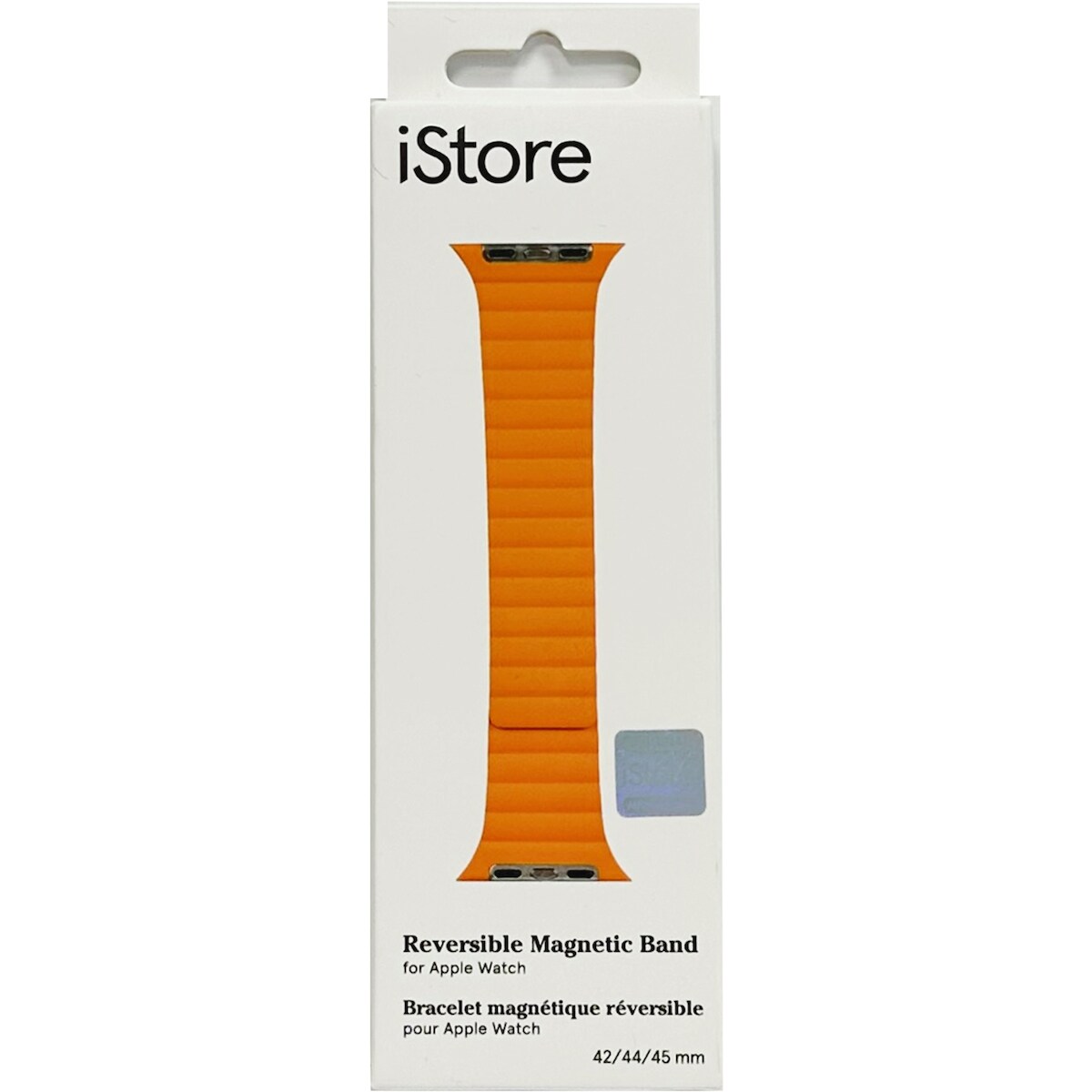 Bracelet réversible iStore, orange/ gris