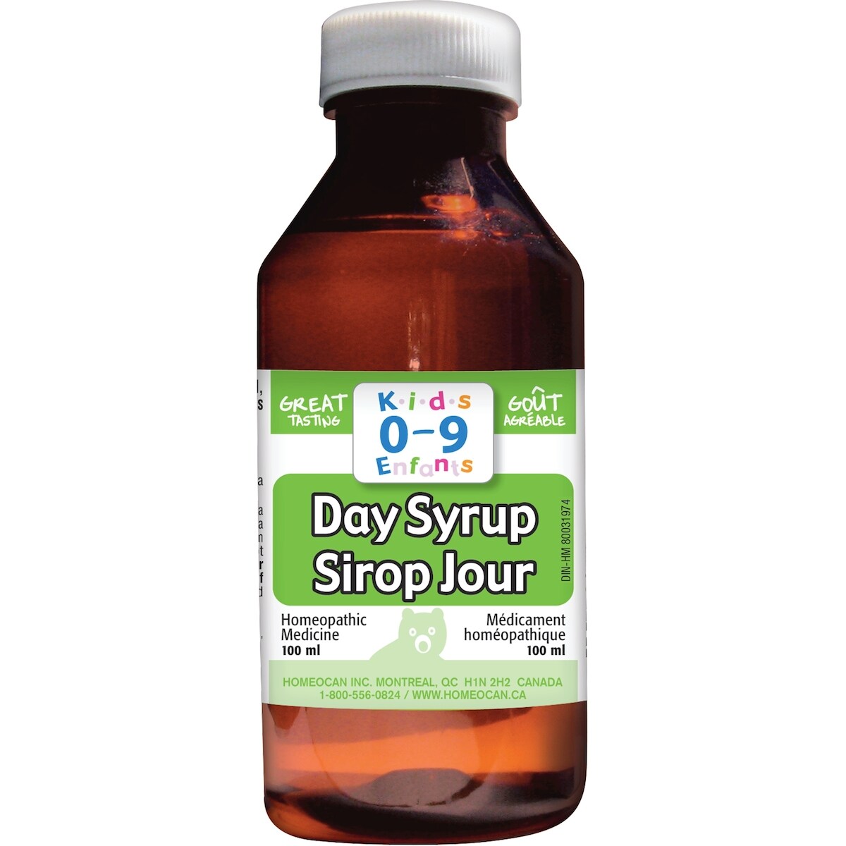 Enfants 0-9 Sirop Jour