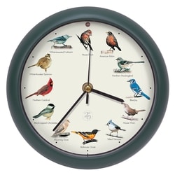 The Original Singing Bird Clock 8" 1