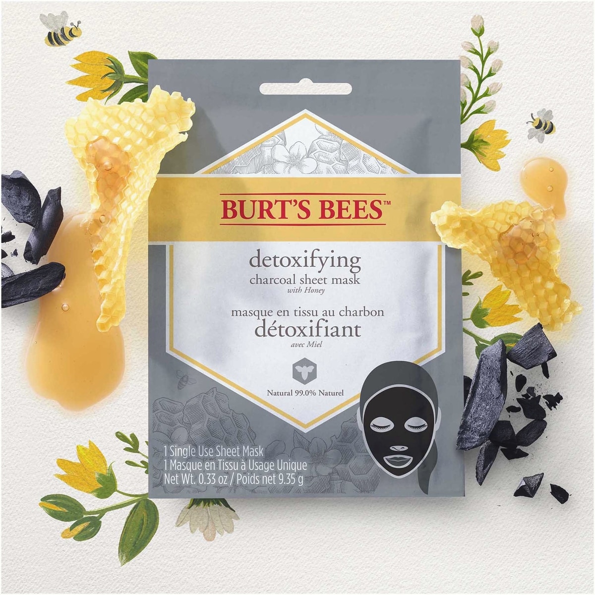 Detoxifying Charcoal Sheet Mask