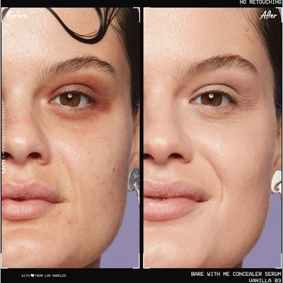 Bare With Me Concealer Serum, 24H Hydration, Vegan Formula 2