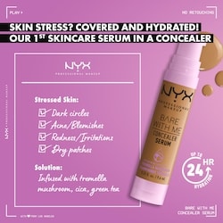 Bare With Me Concealer Serum, 24H Hydration, Vegan Formula 3