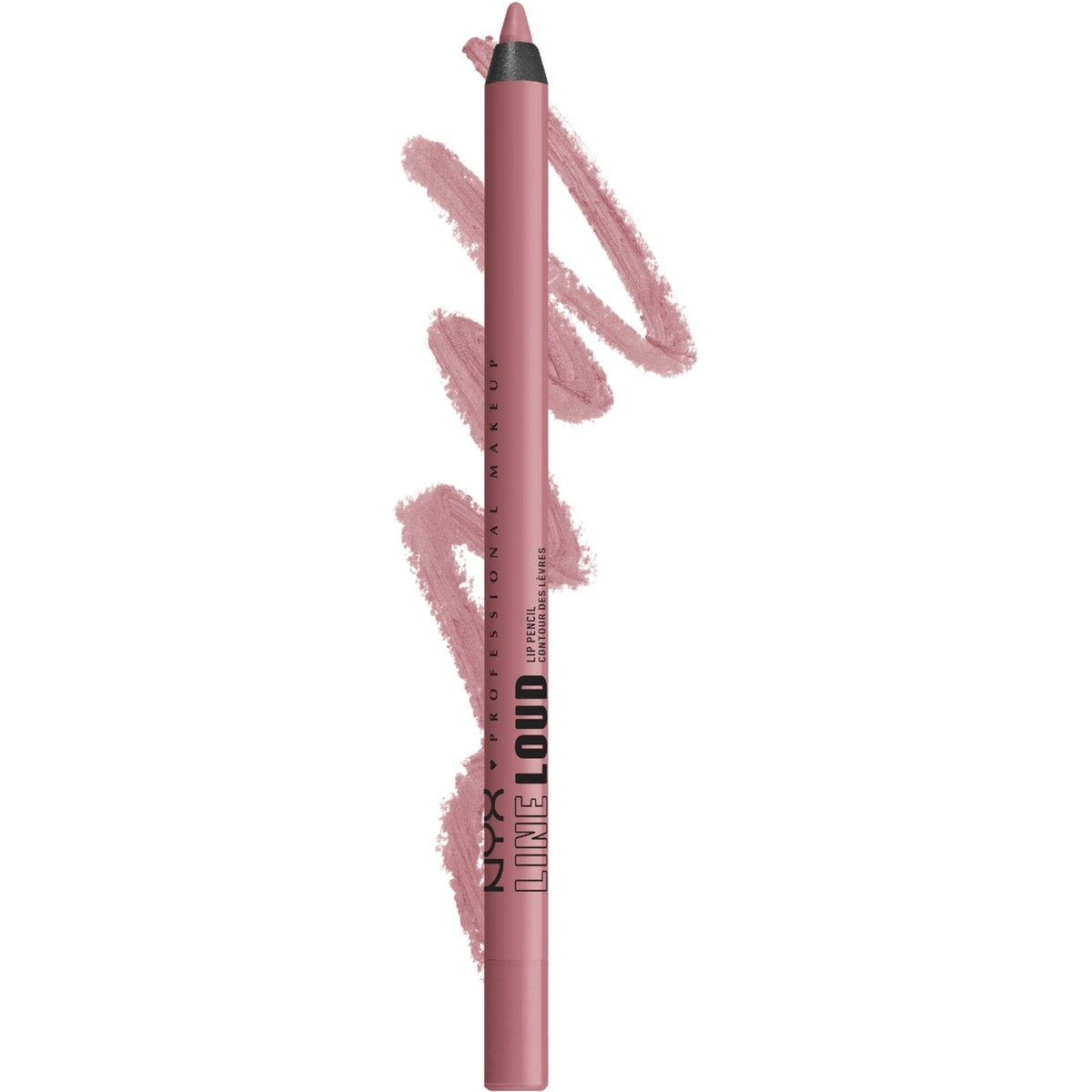 Line Loud, Waterproof Lip Pencil, Infused with Vitamin E, Vegan Formula