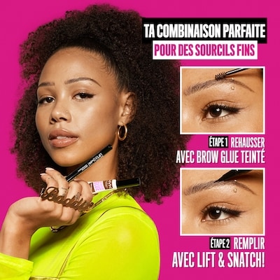 Gel Fixateur Instantané Pour Sourcils, Tenue 16H, Anti-Flocons 5