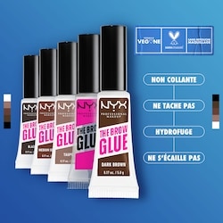 Gel Fixateur Instantané Pour Sourcils, Tenue 16H, Anti-Flocons 6